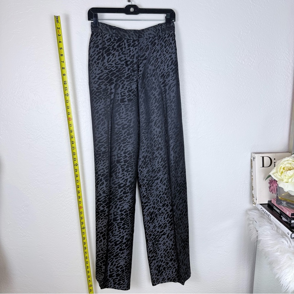 NWT Equipment Femme Arwen Silk Blend Leopard Print Trouser 10